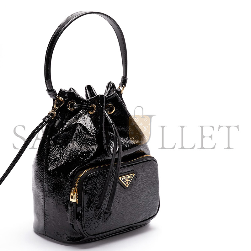 Pra*a duet naplak leather bag 1bh038 (23*18*12cm)
